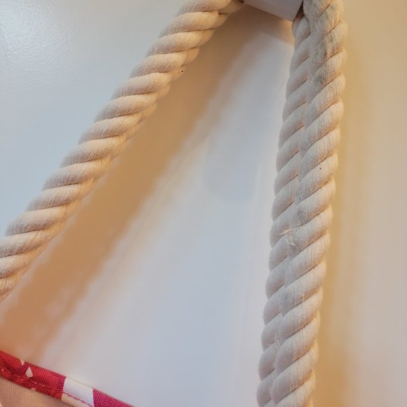 Large Beach Tote with Rope Handles - Picture 3 of 9